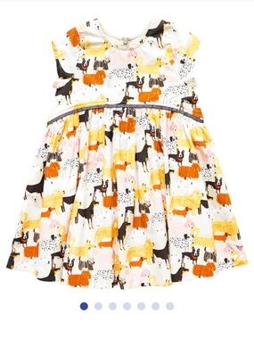 Pink Chicken Fatima Dress, Dog Park - Size 2Y